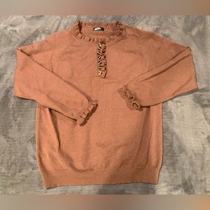 BTFBM button-down sweater